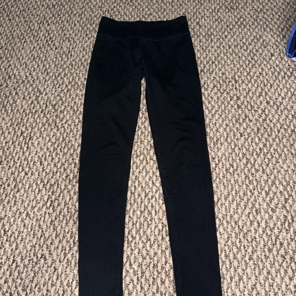 Black High-Waisted Leggings